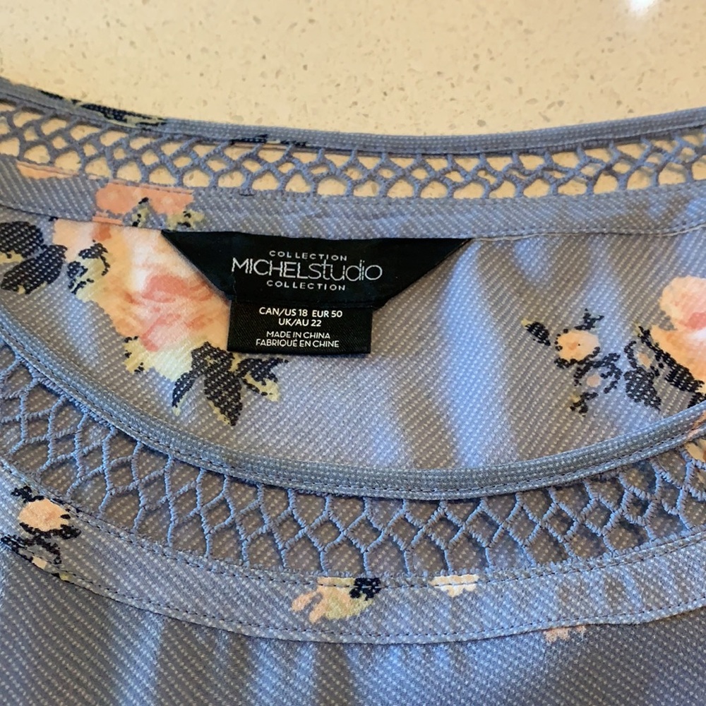 Michel Studio Collection Blouse - Picture 3 of 4